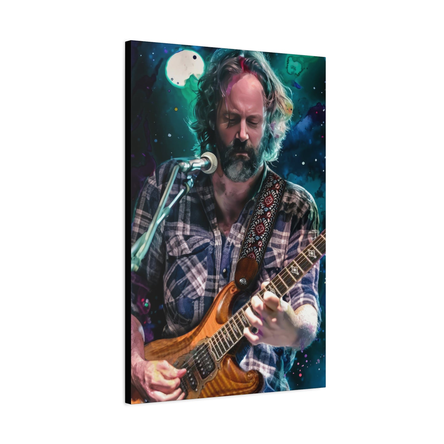 Neal Casal Stretched Canvas Print - Circles Around the Sun