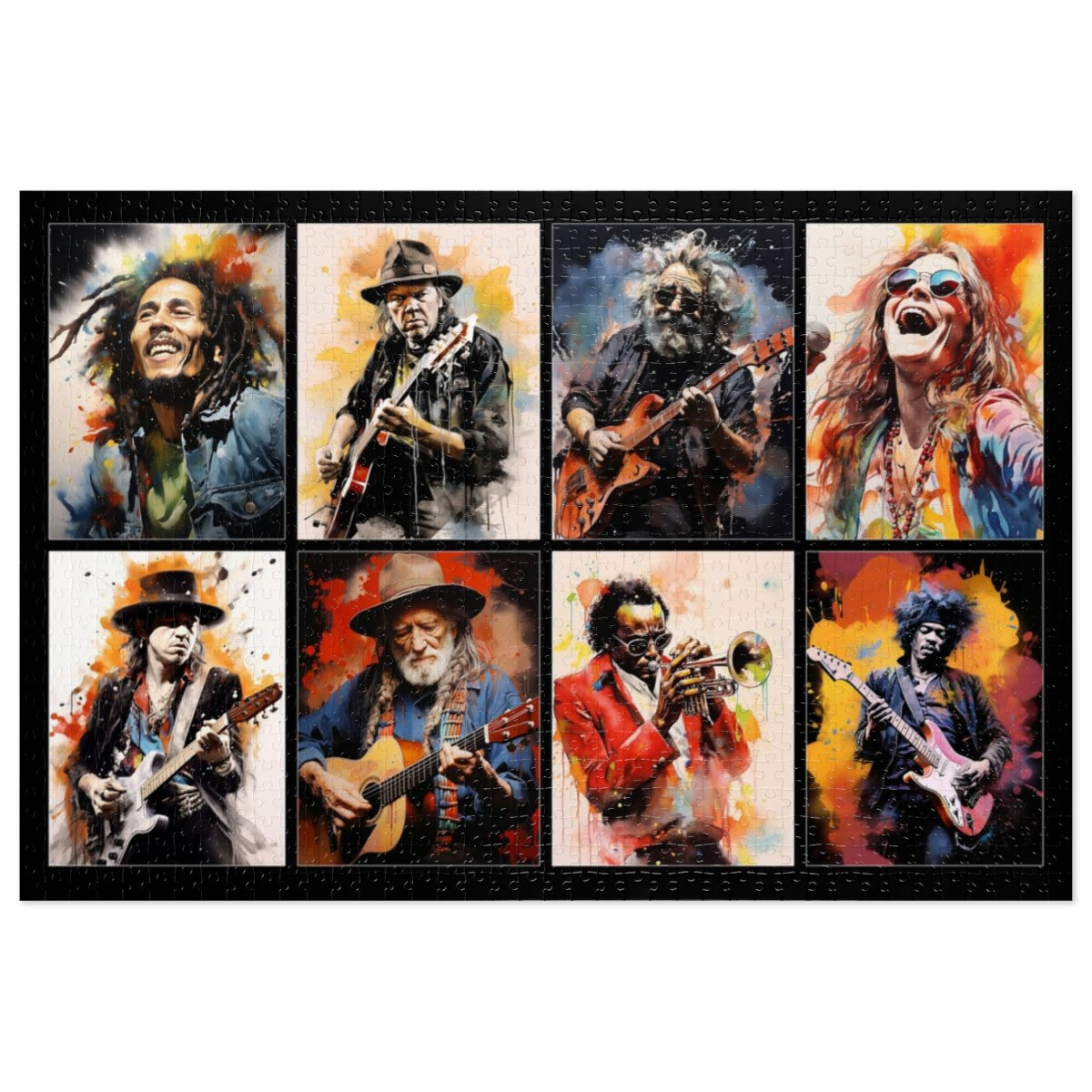 Beats & Pieces Jigsaw Puzzle - Musical Icons (1000-Pieces - 29.25" x 19.75")