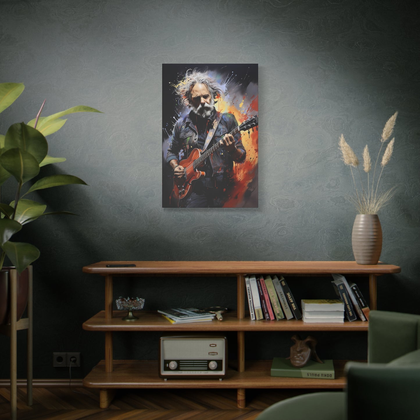 Bob Weir Stretched Canvas Print