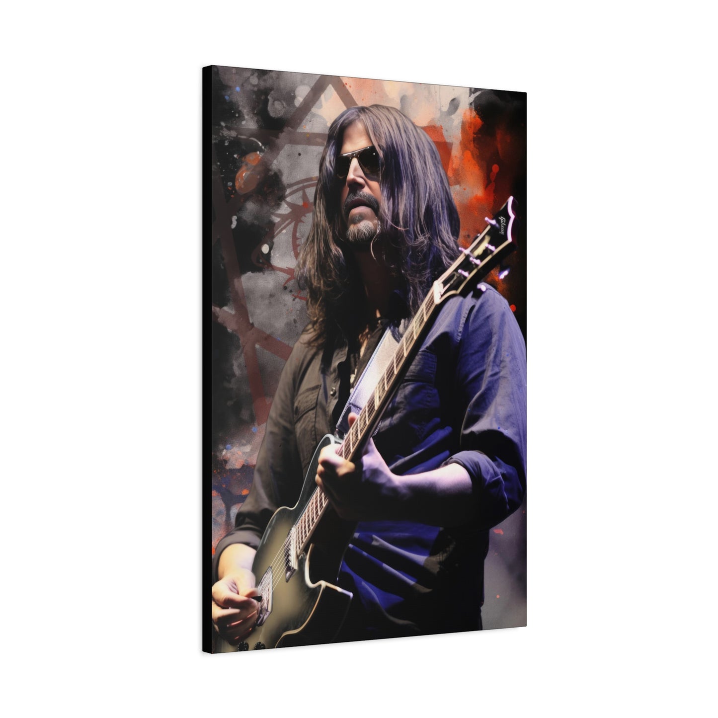 Adam Jones Stretched Canvas Print - Tool