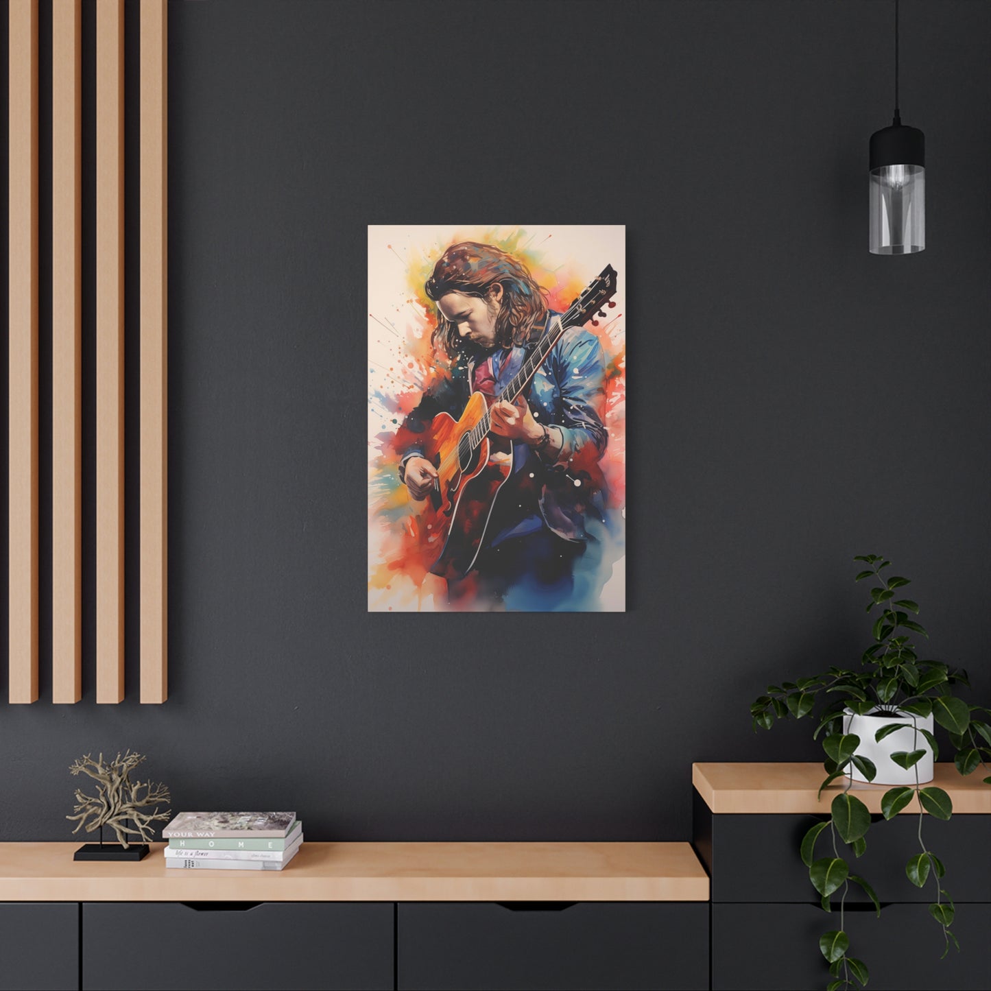 Billy Strings Stretched Canvas Print