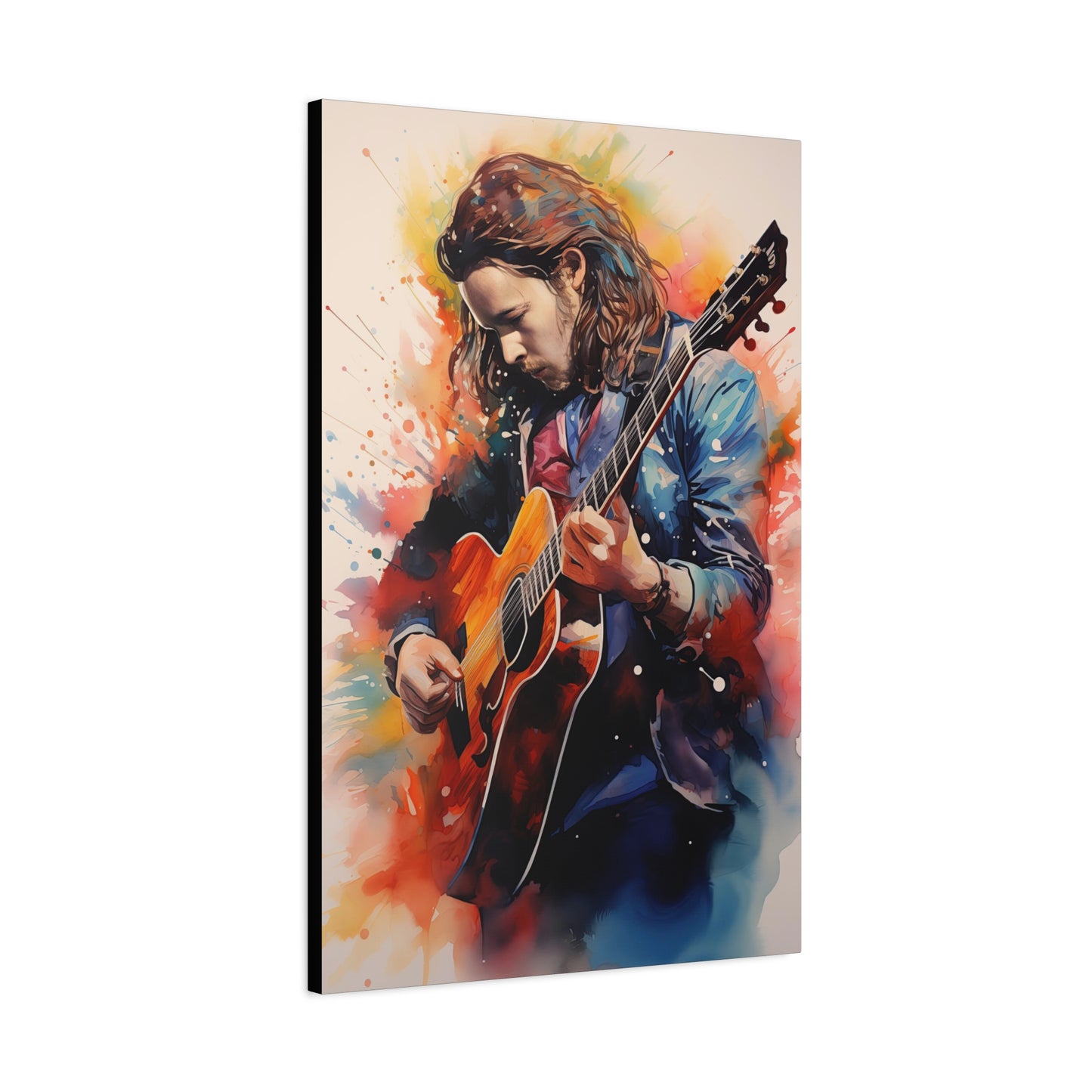 Billy Strings Stretched Canvas Print