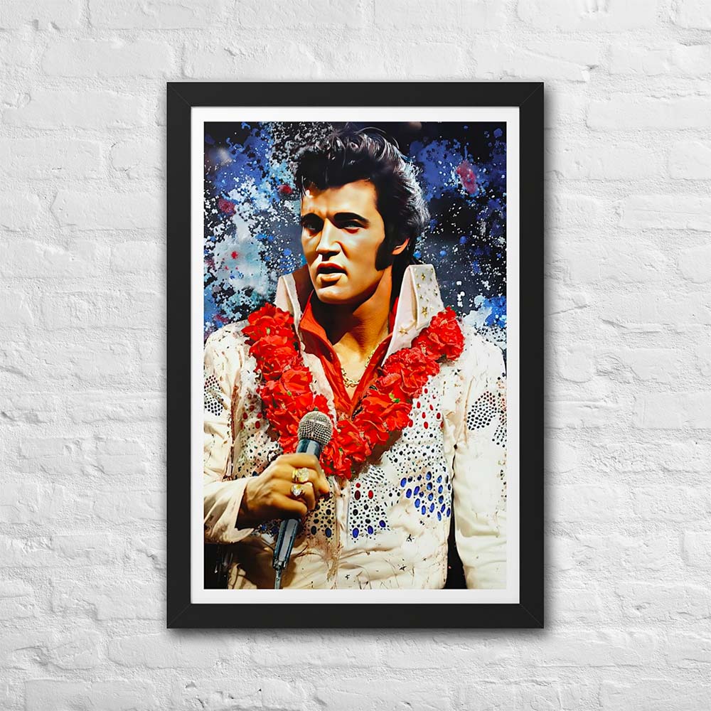 Elvis Presley Framed Archival Print