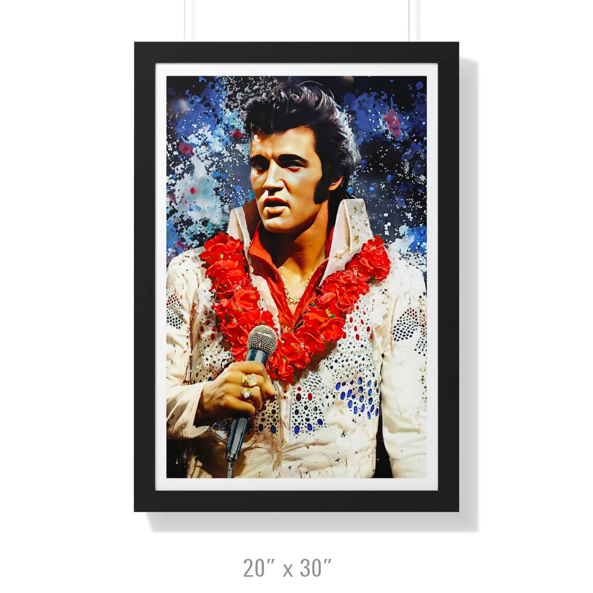 Elvis Presley Framed Archival Print