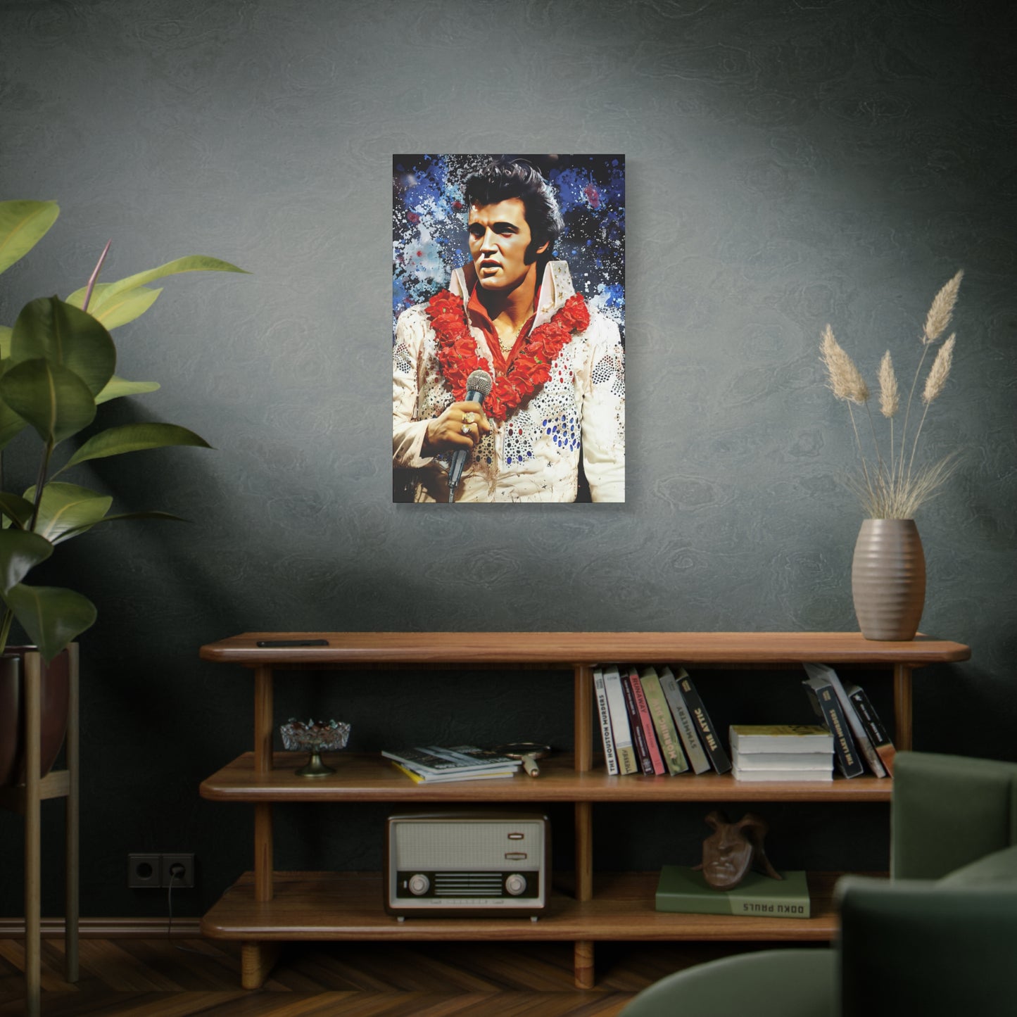 Elvis Presley Stretched Canvas Print