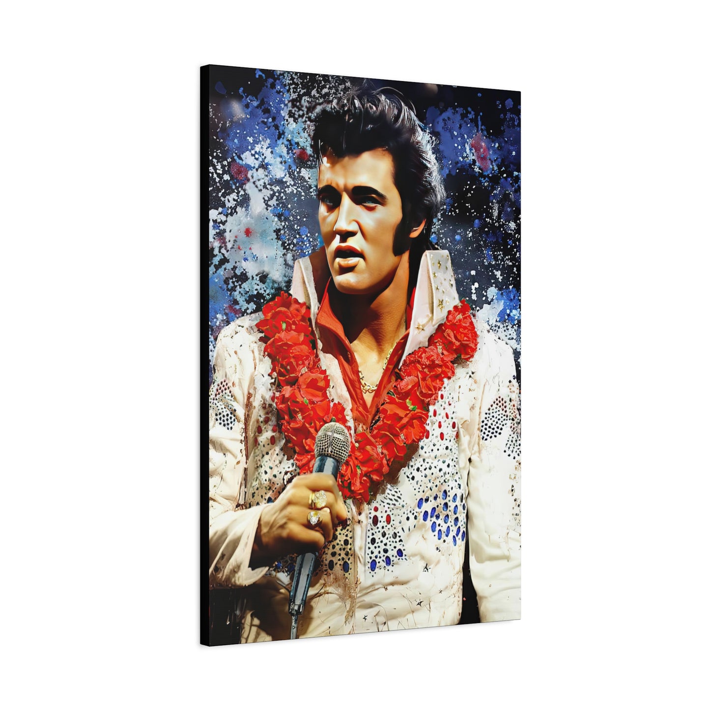 Elvis Presley Stretched Canvas Print