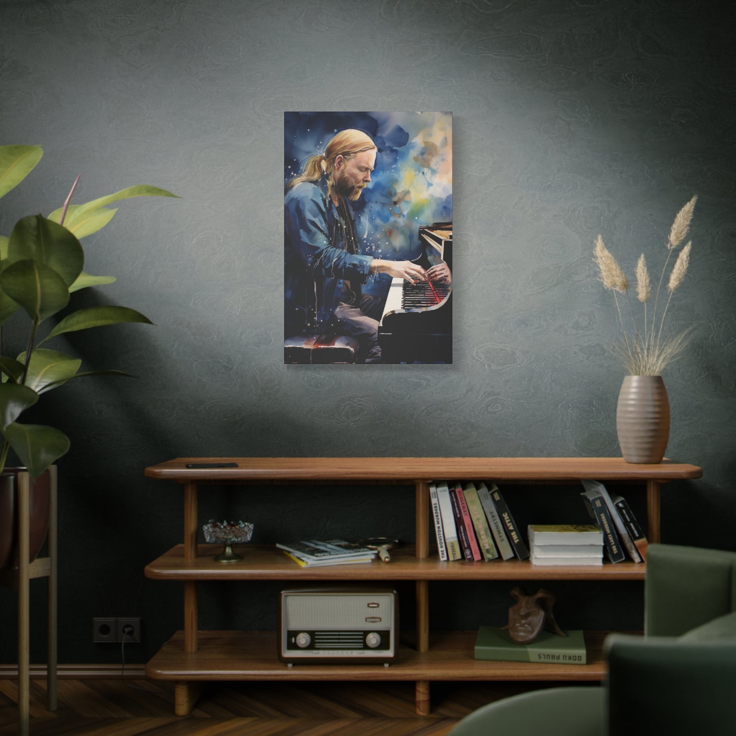 Gregg Allman Stretched Canvas Print