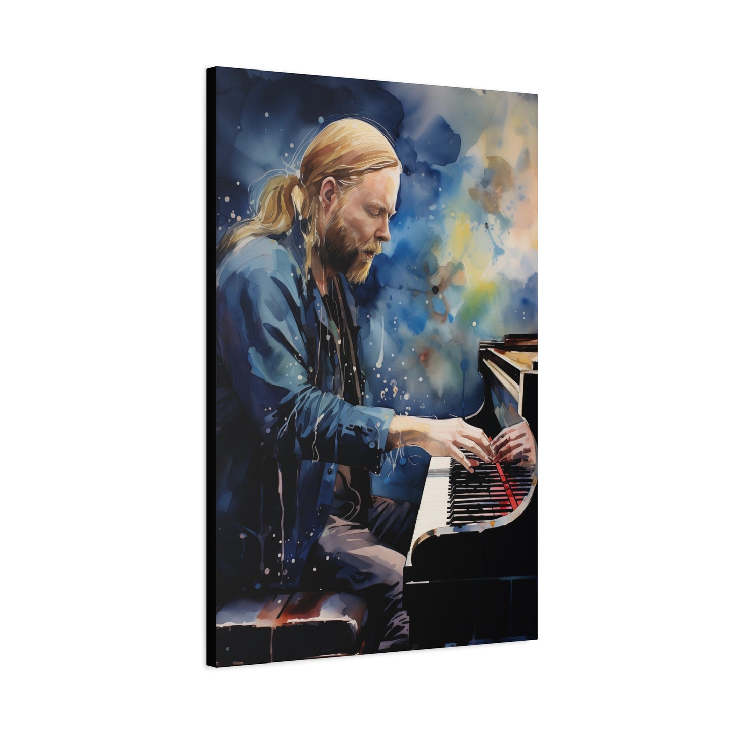 Gregg Allman Stretched Canvas Print