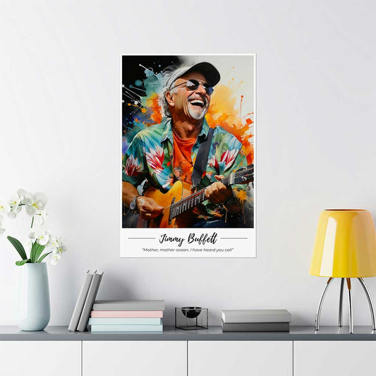 Jimmy Buffett Archival Poster