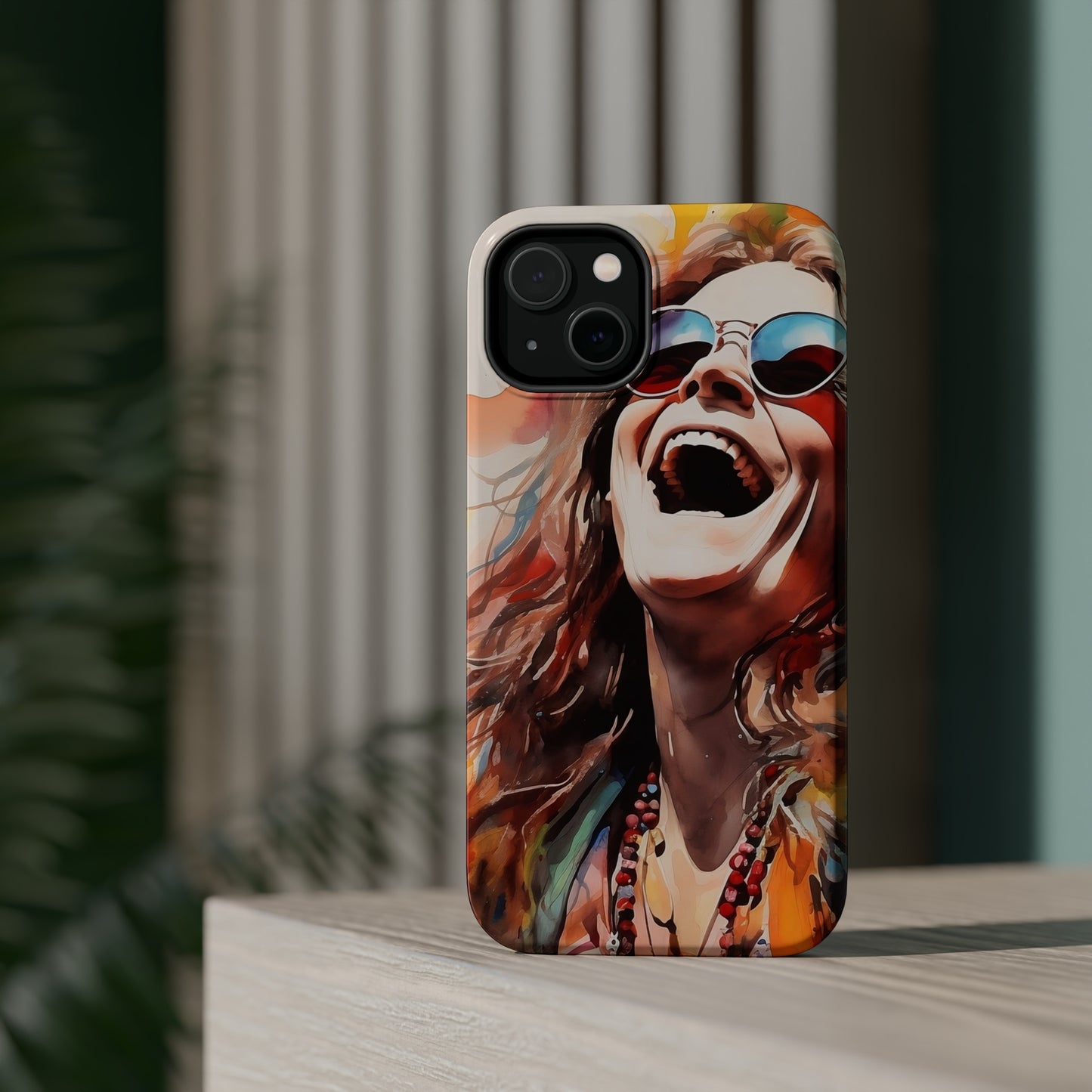 Janis Joplin MagSafe iPhone Case