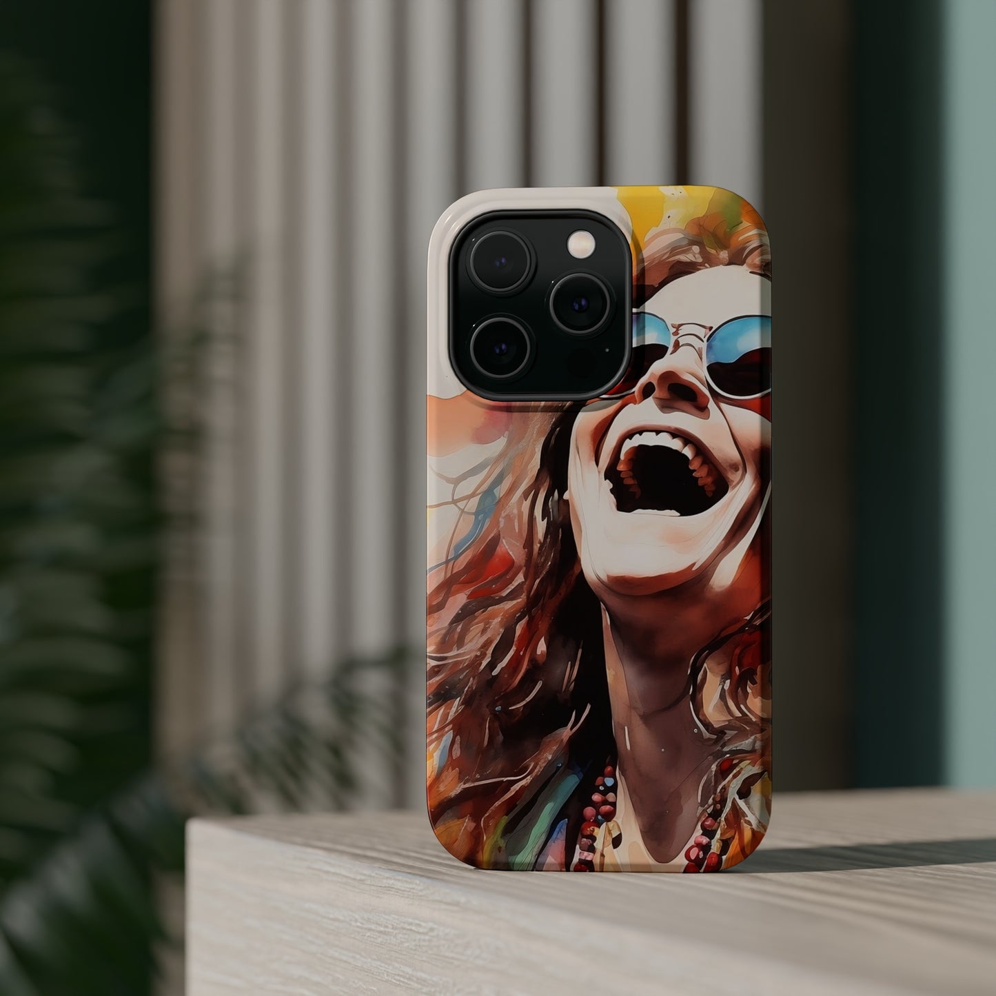 Janis Joplin MagSafe iPhone Case