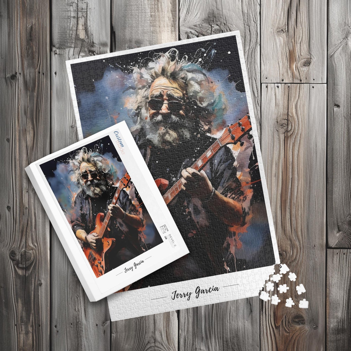 Jerry Garcia Jigsaw Puzzle (1014-pieces)