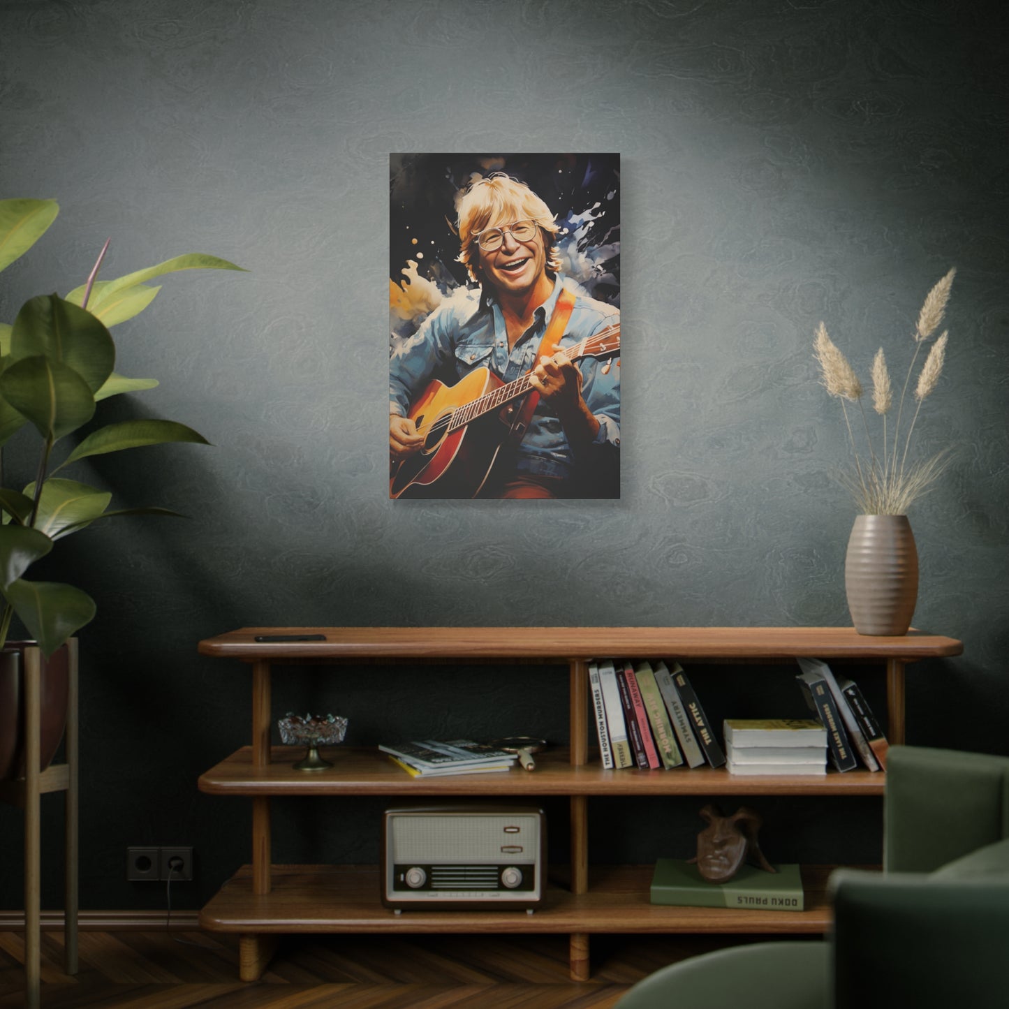 John Denver Stretched Canvas Print