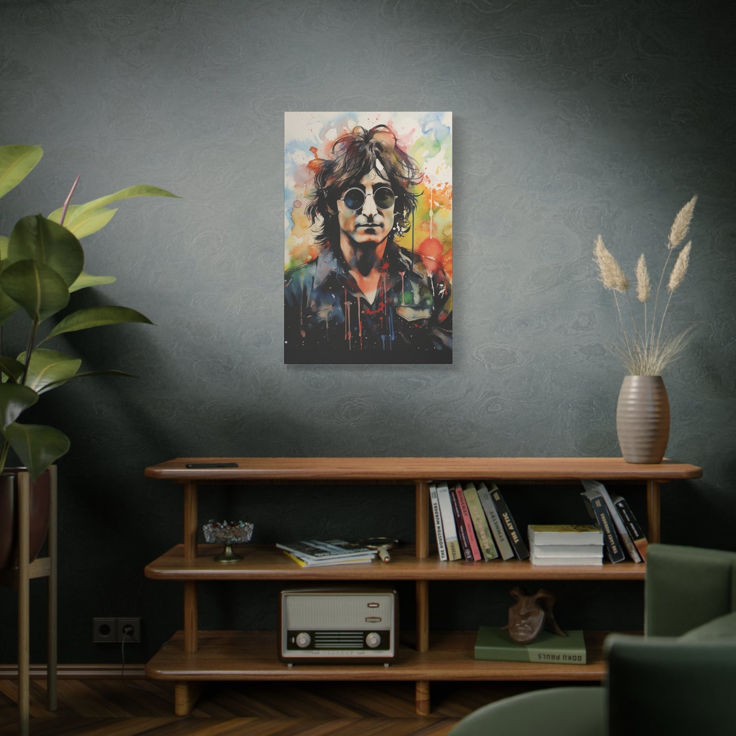 John Lennon Stretched Canvas Print