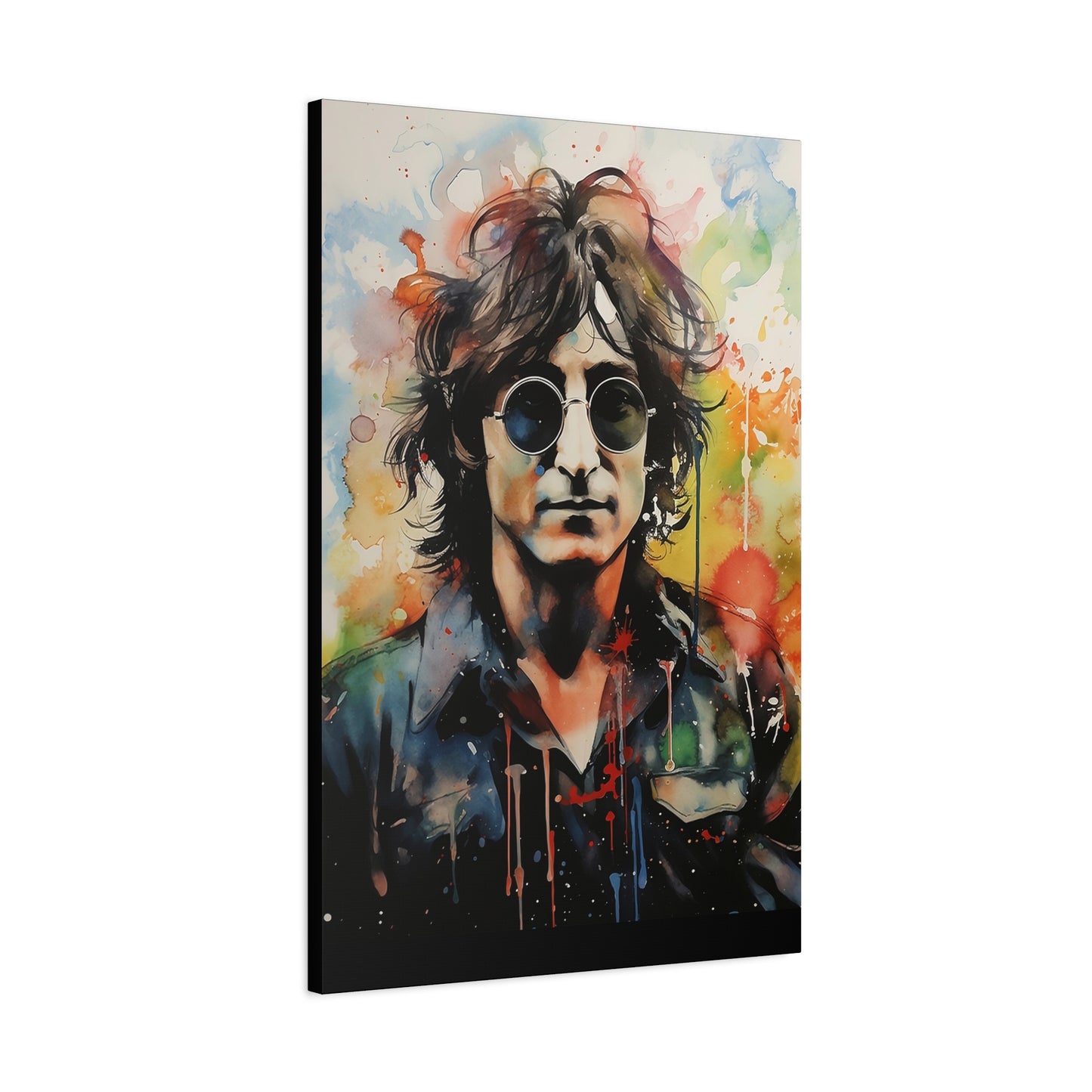 John Lennon Stretched Canvas Print