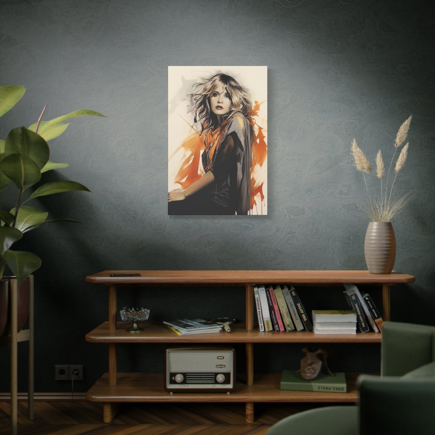 Stevie Nicks Stretched Canvas Print